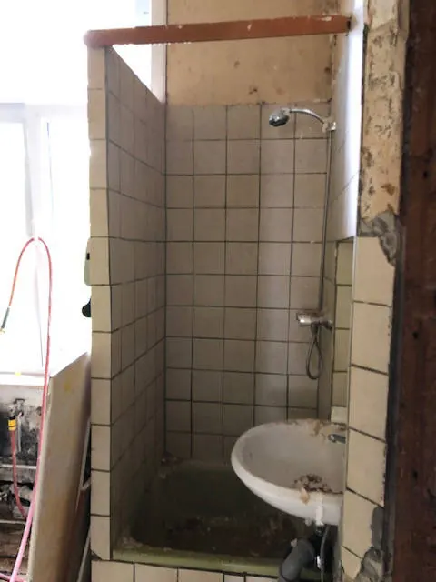Bornheim, alte Dusche